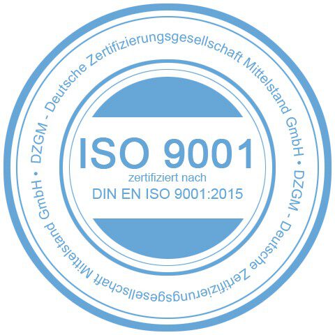 Prüfsiegel Iso 9001